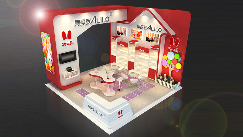 玩具展展臺(tái)搭建
